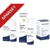 Dermasence Seborra Creme+RosaMin Serum+Chrono Retare Aha Toner