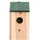 vidaXL Vogelhäuser 4 Stk. Holz 12x12x22 cm