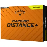 Callaway Warbird Distance+ - Golfball 2025, gelb