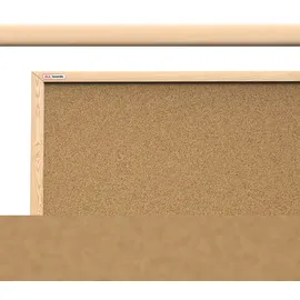 ALLboards Pinnwand mit Holz Rahmen 120x90cm Korktafel Korkwand Pinnwand Kork
