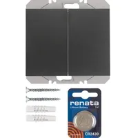 Berker KNX-Funk Wandsender 2fach 85656275