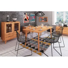 byoak Esstisch GREG aus Massivholz, Naturgeölt ¦ holzfarben ¦ Maße (cm): B: 80 H: 77