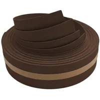 zaun|zu® Sichtschutzstreifen 255 x 4,7 cm Braun Kunststoff 2 St.