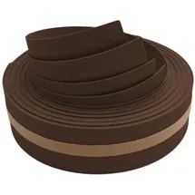 zaun|zu® Sichtschutzstreifen 255 x 4,7 cm Braun Kunststoff 2 St.
