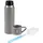 Gräwe Isolierflasche grau 0,45 l
