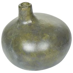 Dekovase KLANG Keramik 18 cm Grau