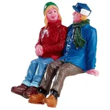 Lemax Chatting Together Figur Weihnachtsdorf mehrfarbig 0,43 m x 0,58 m x 0,36 m