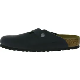 Birkenstock Boston Nubukleder geölt Damen schwarz 40 EU