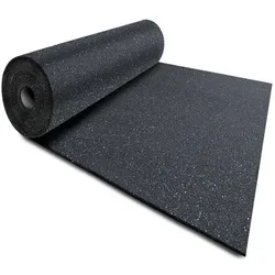 KARAT Bautenschutzmatte Gummigranulatmatte - UV-beständig - Reißfeste Trennschicht - 125 x 300 cm / 1 cm