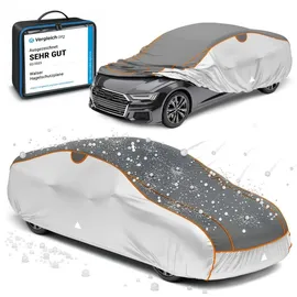 Walser Auto-Hagelschutzplane, PKW-Hagelschutzgarage wasserdicht, Auto-Abdeckplane Perma Protect, atmungsaktive PKW-Abdeckung, Autoplane, Größe: L