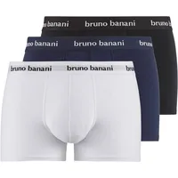 bruno banani Boxer Easy Life (3er Pack), mit Logobund, blau