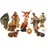 Ellug Krippefiguren Set 11teilig, Höhe bis 19cm Laterne Licht, Weihnachtskrippe Figuren