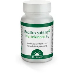 Bacillus subtilis plus Nattokinase-Enzym Vitamin K2 vegan
