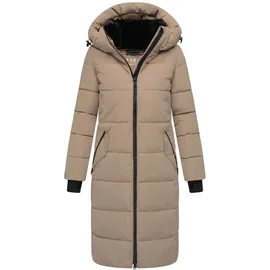 Marikoo Mantel Zuraraa XVI taupe / schwarz XS