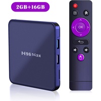 H96 Max V12 Android 12.0 Smart TV BOX 2GB+16GB Quad Core WIFI Netzwerk U1Q9