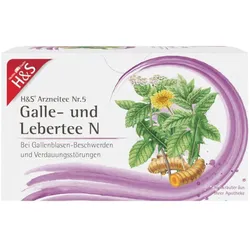 H&s Galle- und Lebertee N Filterbeutel