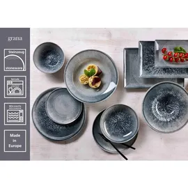Ritzenhoff & Breker Grana Pizzateller 30 cm blau/grau 6er Set