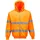 PORTWEST B305 - Warnschutz-Reißverschluss Kapuzen-Sweatshirt, 1 Stück, S, Orange,