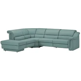 HIMOLLA Ecksofa 1301 ¦ blau ¦ Maße (cm): B: 294 H: 86 T: 256.0