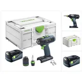 Festool T 18+3 Basic inkl. 1 x 5,0 Ah + Systainer