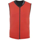 Dainese Unisex-Youth Scarabeo Vest Skischutzweste, Ski-Rückenprotektor, Rot/Schwarz, JM