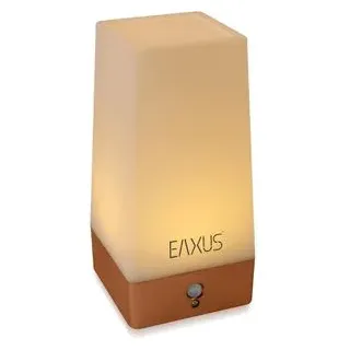 Eaxus Nachtlicht LED, mit Batterie, mit Dämmerungssensor & Bewegungsmelder, warmweiß
