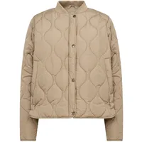 Soyaconcept Steppjacke mit Stehkragen Modell 'FENYA 78', Taupe, XL