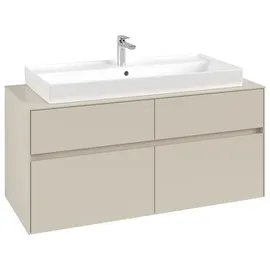 Villeroy & Boch Waschtischunterschrank 4 Auszüge 120 x 54,8 x 50 cm Cashmere Grey