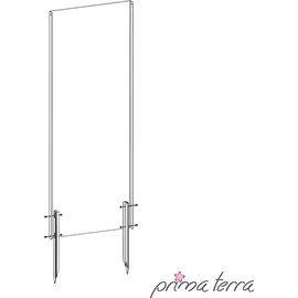 unityshops / firma doris krendl e.u. Sichtschutzelement 158 x 60 cm Braun Metall