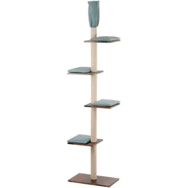 Silvio Design Katzenbaum Lexie 60 x 36 x 260 cm blau