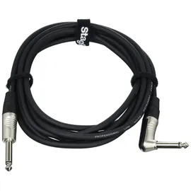 Stagg NGC3PLR Instrumentenkabel 3m Klinke/Winkel-Klinke