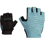 Ziener Damen Cammi Fahrrad/Mountainbike/Radsport-Handschuhe | Kurzfinger - atmungsaktiv,dämpfend, Turquoise dust, 8,5