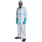 S.T. Dupont Dupont Schutzoverall Typ 4/5/6 Tyvek 600 Plus, weiß, Unisex-Größe: M