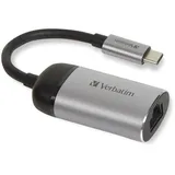 Verbatim USB-C auf Gigabit Ethernet Adapter USB 3.1-C/Rj-45