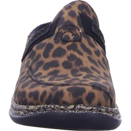 Rieker Damen 46393 Clogs, Mehrfarbig, 37 EU
