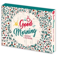 itenga Adventskalender GOOD Morning Rohling ungefüllt zum Selberfüllen 50x35x4,6