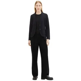Tom Tailor 1038703 Ottoman Structure Blazer Deep Black M