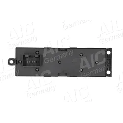 AIC Schalter, Fensterheber Türverriegelung Fensterheber,Schalter, Fahrerseitig schwarz für SKODA VAG 1J4959857C 55509
