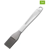 Zenker 2er-Set: Backpinsel in Grau - (L)22 cm