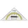 Westcott Geodreieck 16,0 cm transparent