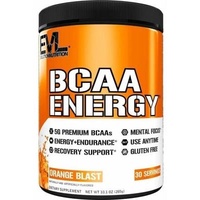 Evl Nutrition BCAA Energy, 291g Dose, Orange Blast