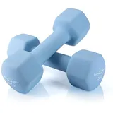 Body & Mind Body & Mind® Hanteln 2er Set Gymnastikhanteln Neopren Dumbbells Kurzhanteln; Effektives Krafttraining mit verschiedenen Gewichten; Fitness Workout für Zuhause