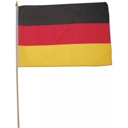 MFH Fahne Fahne 30 x 45 cm - Deutschlandfahne - schwarz/rot/gold rot|schwarz