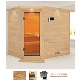 KARIBU Sauna »Talida«, (Set), beige