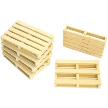 Kids Globe Van Manen 610761 Pallets (set of 8), Die Farben Können Leicht Variieren