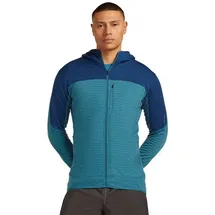 Icebreaker Merino Blend 300 RealFleece Kapuzenjacke Herren Orange L