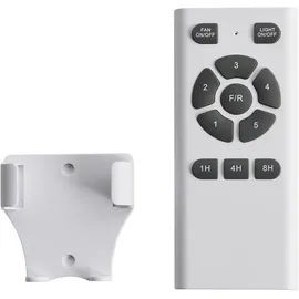 Beliani Deckenventilator mit Licht GOSHAABA