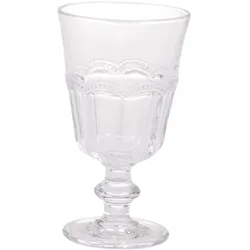 Chic Antique Antoinette Weinglas mit Perlenkante, H14,5/D8,5 cm