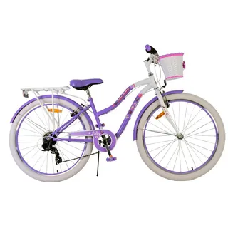 26" RH 36 cm lila 7-Gang Handbremsen