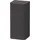 Duravit Happy D.2 Plus Halbhochschrank 40 x 88 x 36 cm Grau/Schwarz